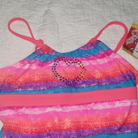 Girls Two Piece Bathing Suit - Picture 3 of 3